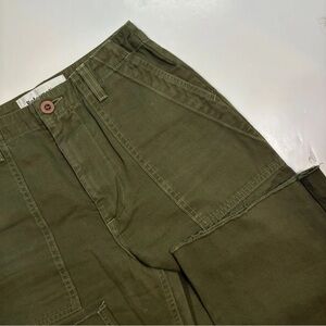 Reformation Khaki Cargo Pants